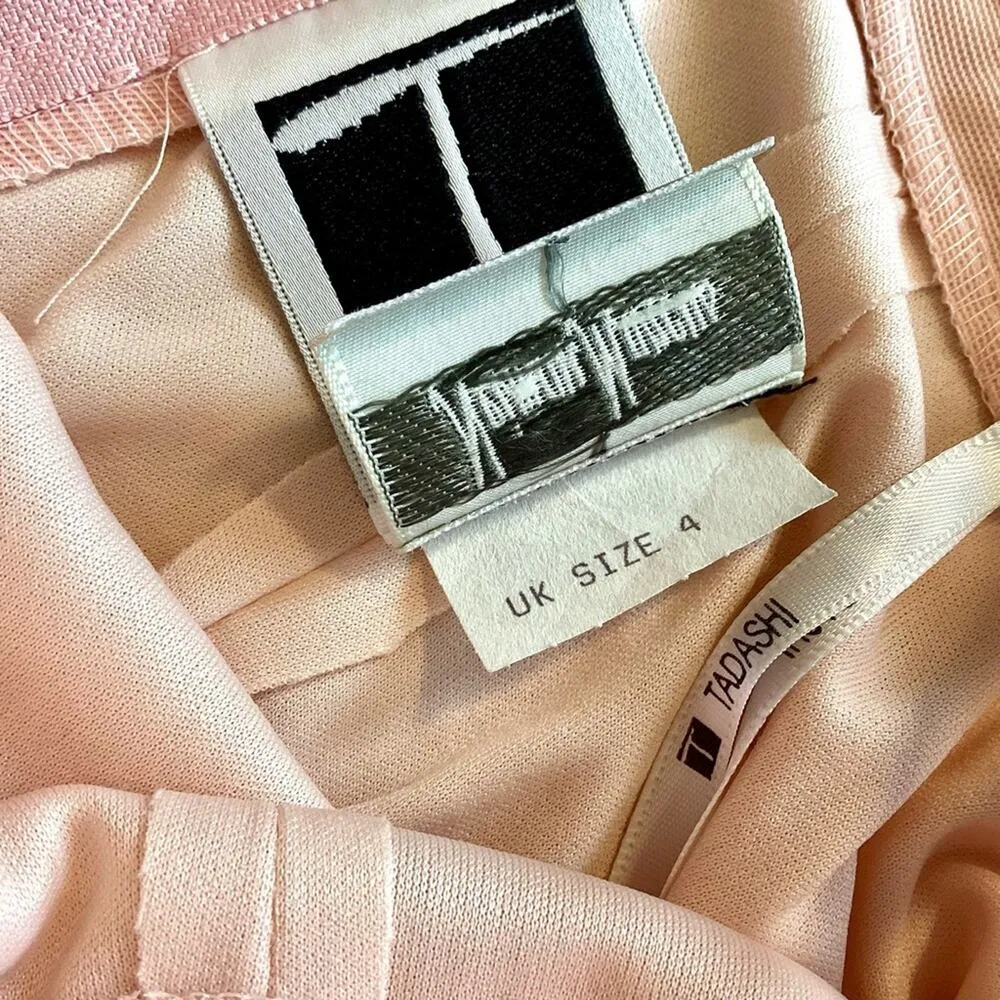 TADASHI LONG MESH NET SKIRT - Image 4