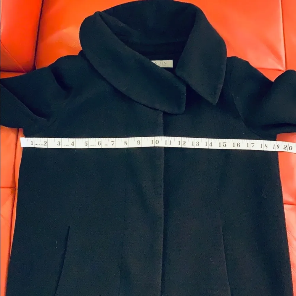 Anne Klein vintage black wool coat. VGUC - Image 10