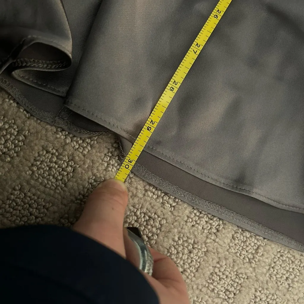 Womens Nightie Lingerie Babydoll Boudoir Snap Bottom Grunge Vampire Silky Gray Size M - Image 9