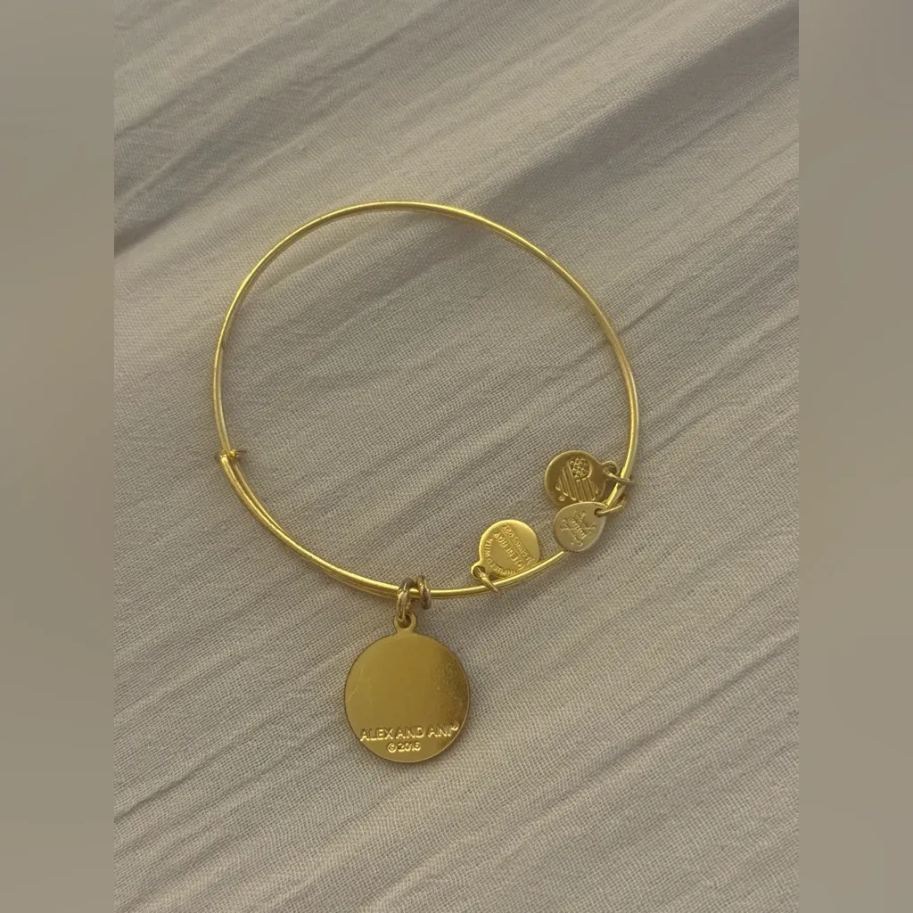 Alex & Ani gold “daughter” bracelet - Image 2