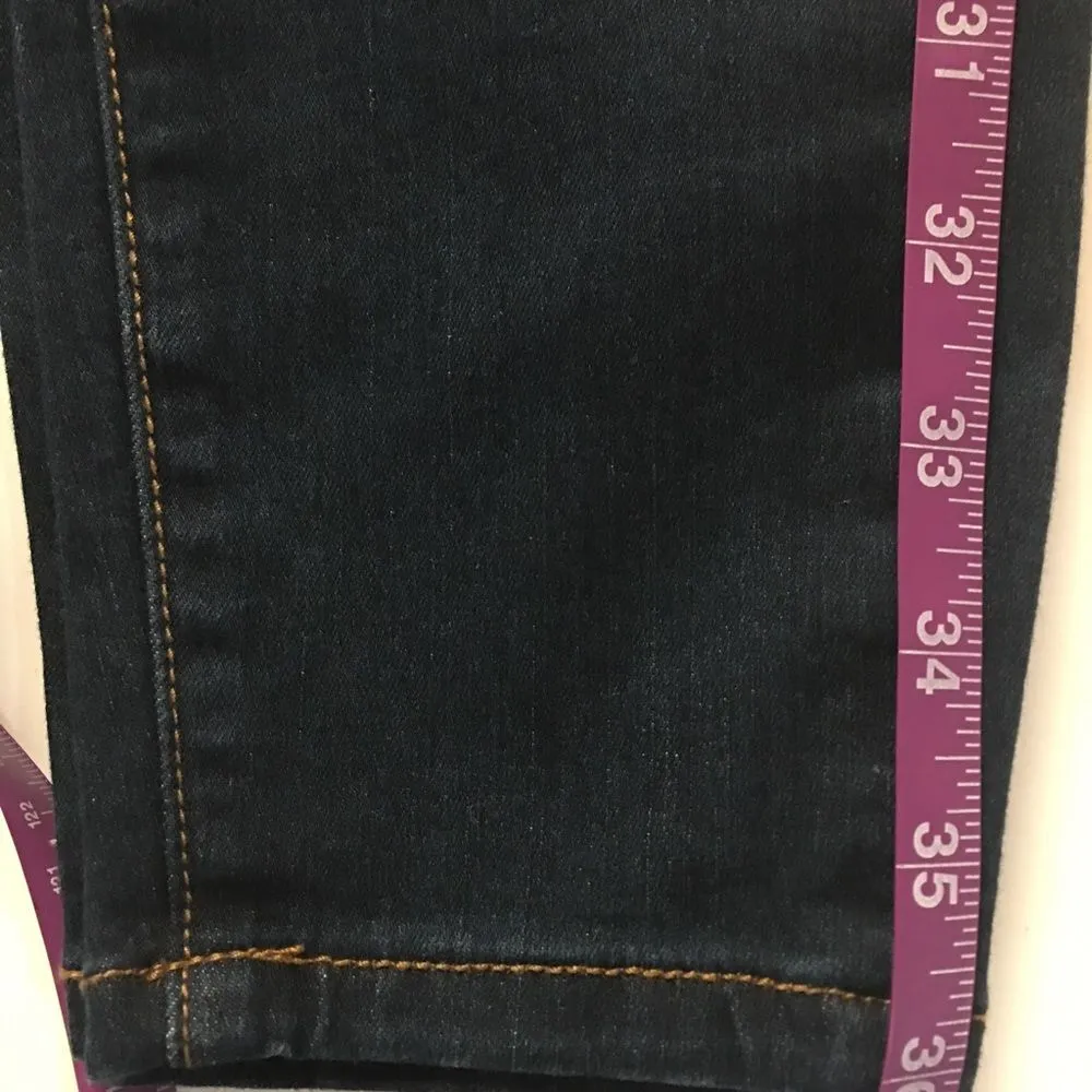 Charlotte Russe Refuge Dark Wash High Waisted Skinny Jeans Size 2 NWT - Image 8