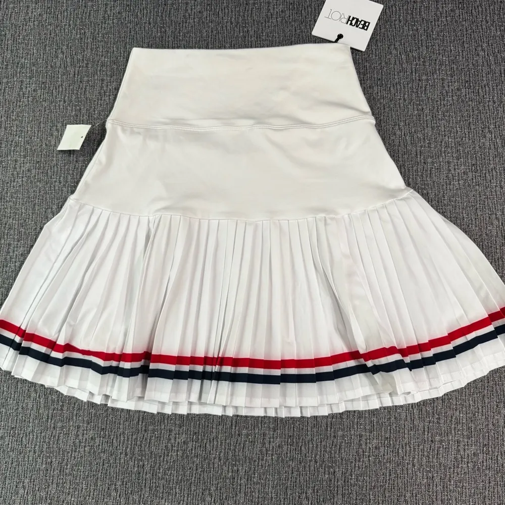 Beach Riot Women’s Gloria High Waist Mini Skirt/Skort in Americana - Image 7