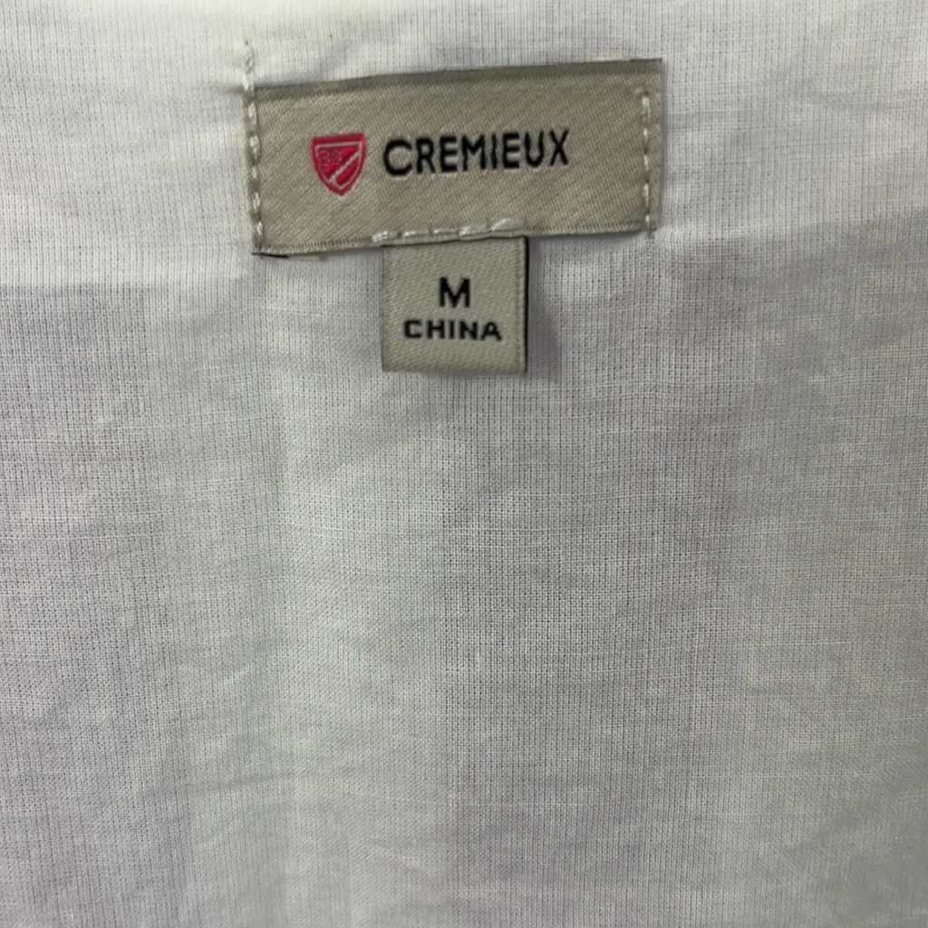 Super cute Daniel‎ Cremieux dress medium purple stripes cruise light Lilly - Image 2