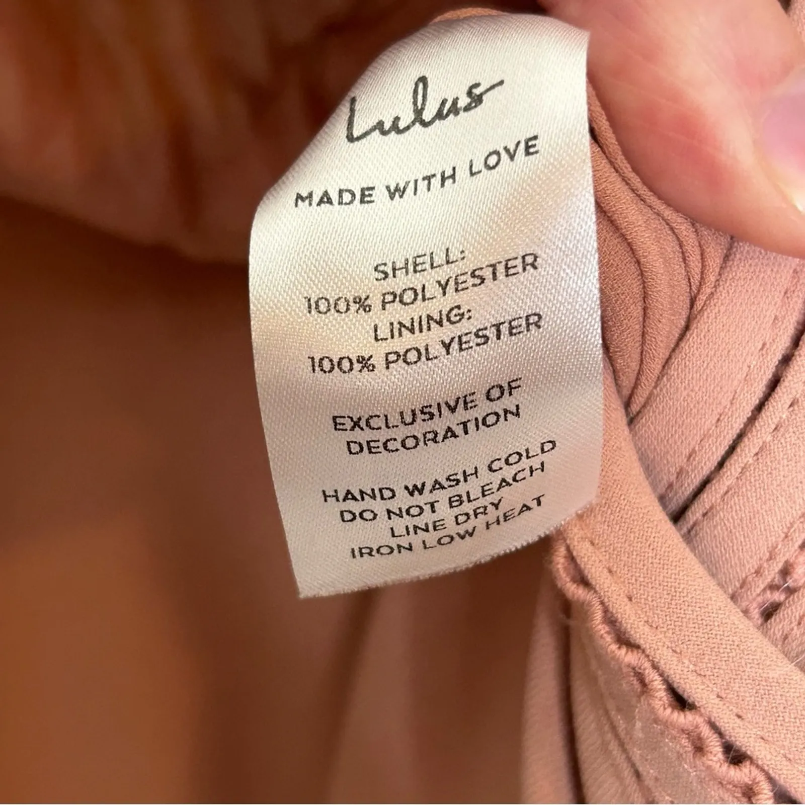 Lulu's One in a Million Chick Mauve Pink Short Sleeve Jumpsuit Womens Size XL - Image 6