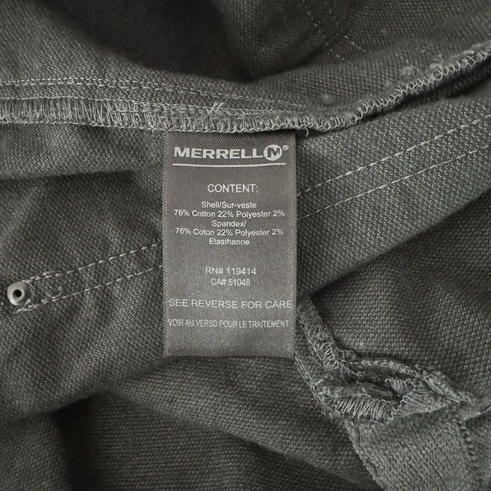 Merrell Skirt Womens 12 Gray Micro Corduroy Pencil Straight Mini Hiking Outdoors - Image 4