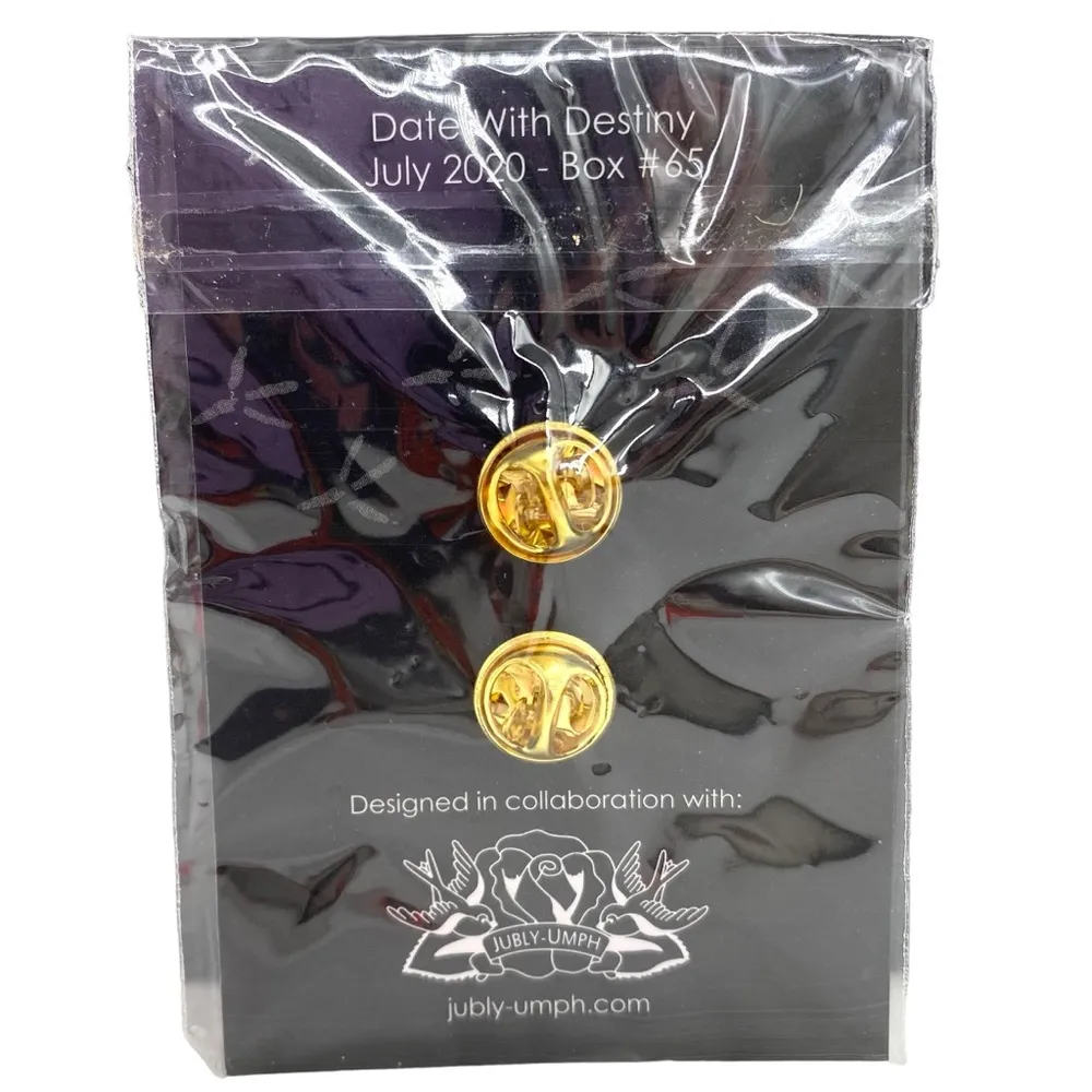 OwlCrate Decide Your Fate Enamel Pin Purple - Image 3