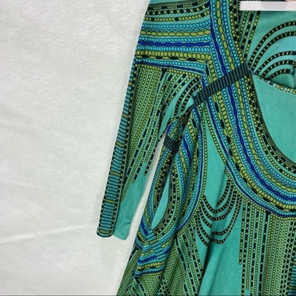 Mara Hoffmann Printed Layered‎ Swing Dress - Image 4