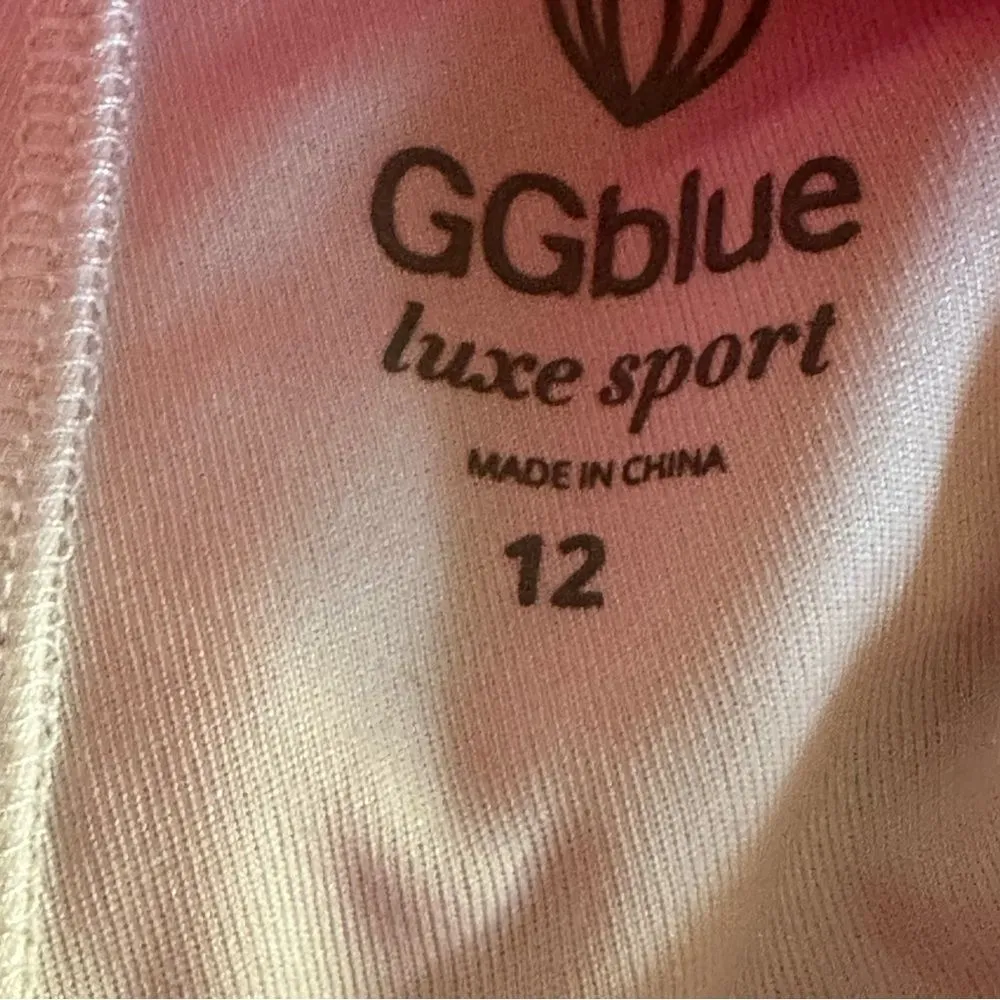 GGBlue‎ Luxe Sport Skorts in Salmon Pink Size 12 Pleated Skirt Golf Pickleball - Image 14