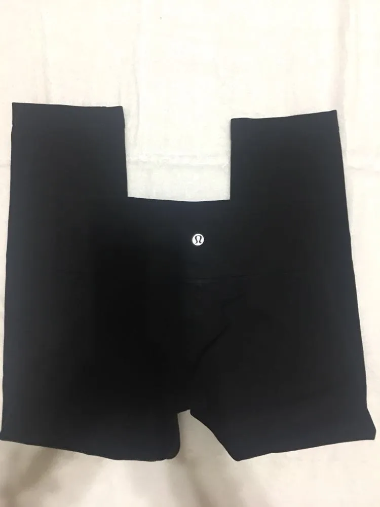 Lululemon Black Cropped Yoga Pant - Image 2