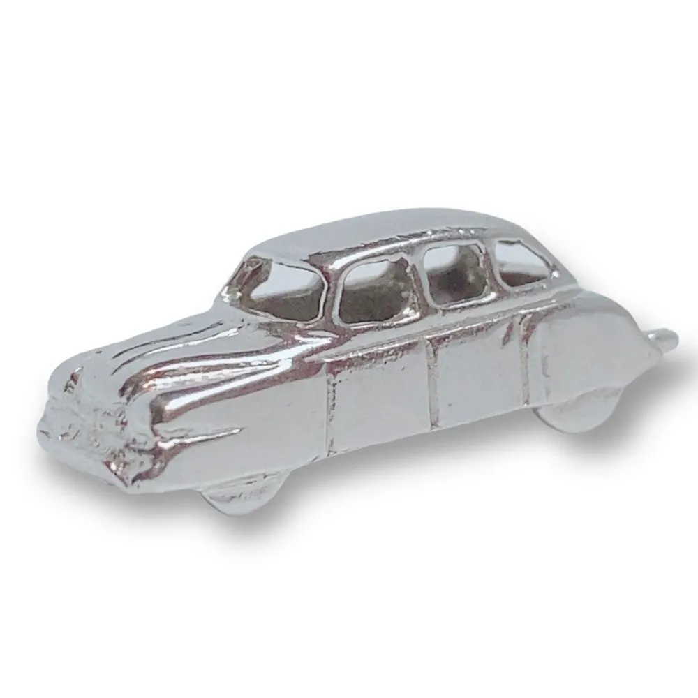 Vintage Sterling silver antique automobile car charm or Pendant - Image 4