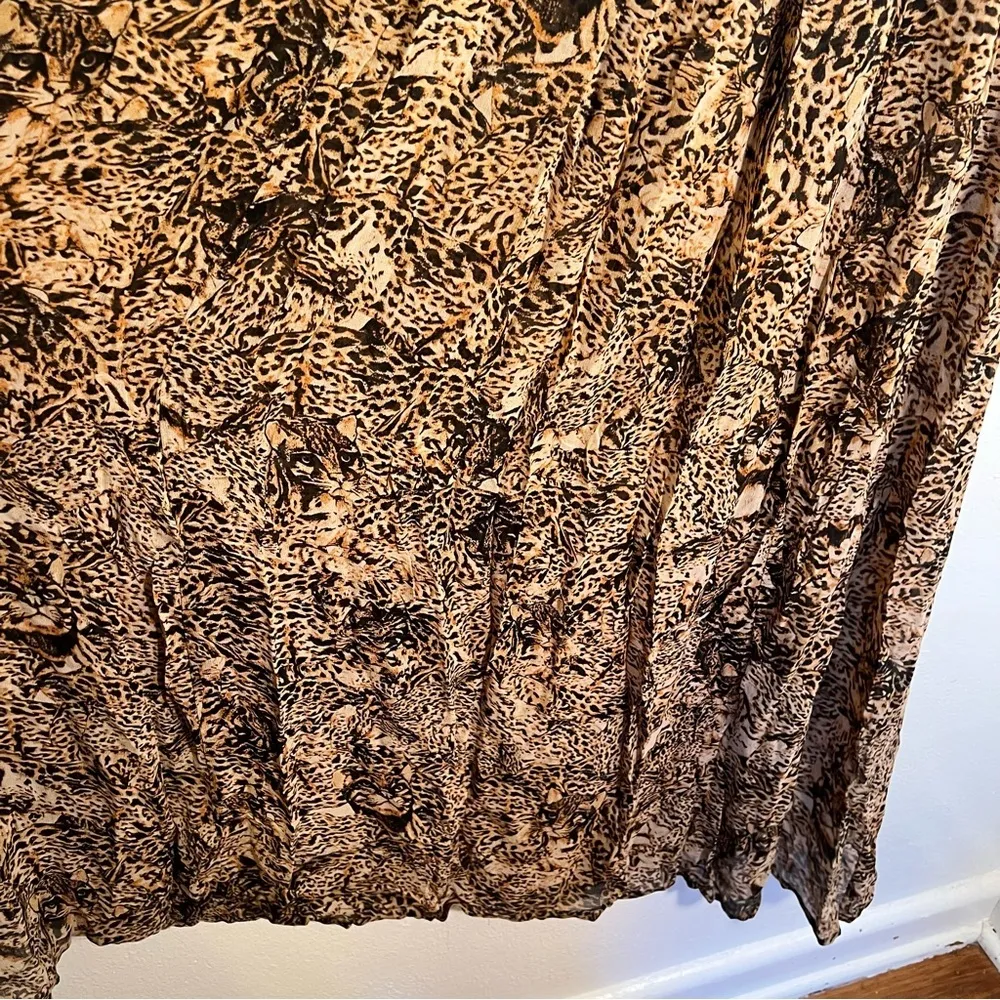 Divided H&M Maxi Skirt Animal Leopard Print - Image 4