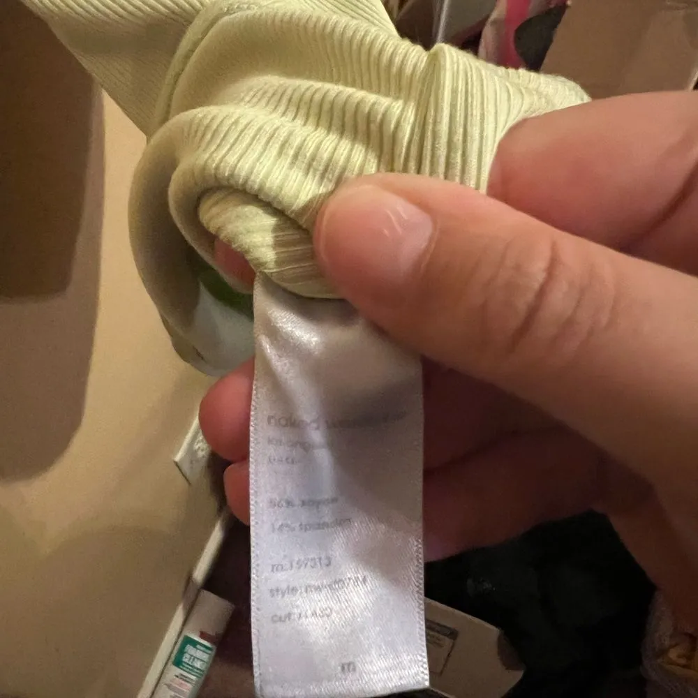 Naked Wardrobe Ribbed Keyhole Dress in a size M - Image 10