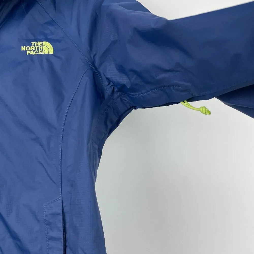 The North Face Shell Jacket - Blue with Lime Green accents - Size S - Image 6