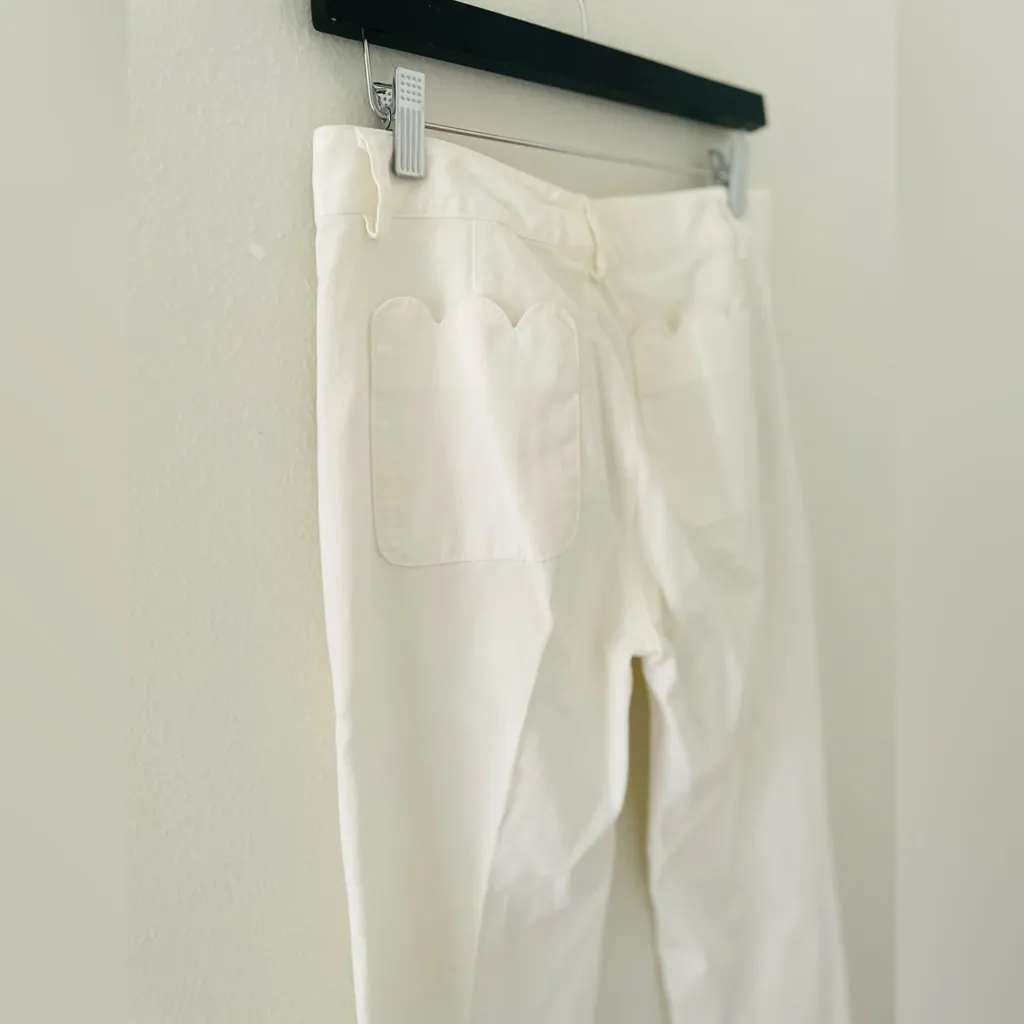 Alice + Olivia White Flare Pants - Image 4