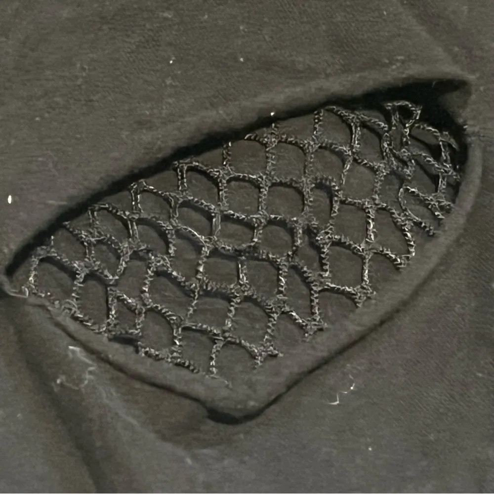 Torrid Black Distressed Mesh Fishnet Stretchy Leggings Pants Plus Size 1 - Image 7