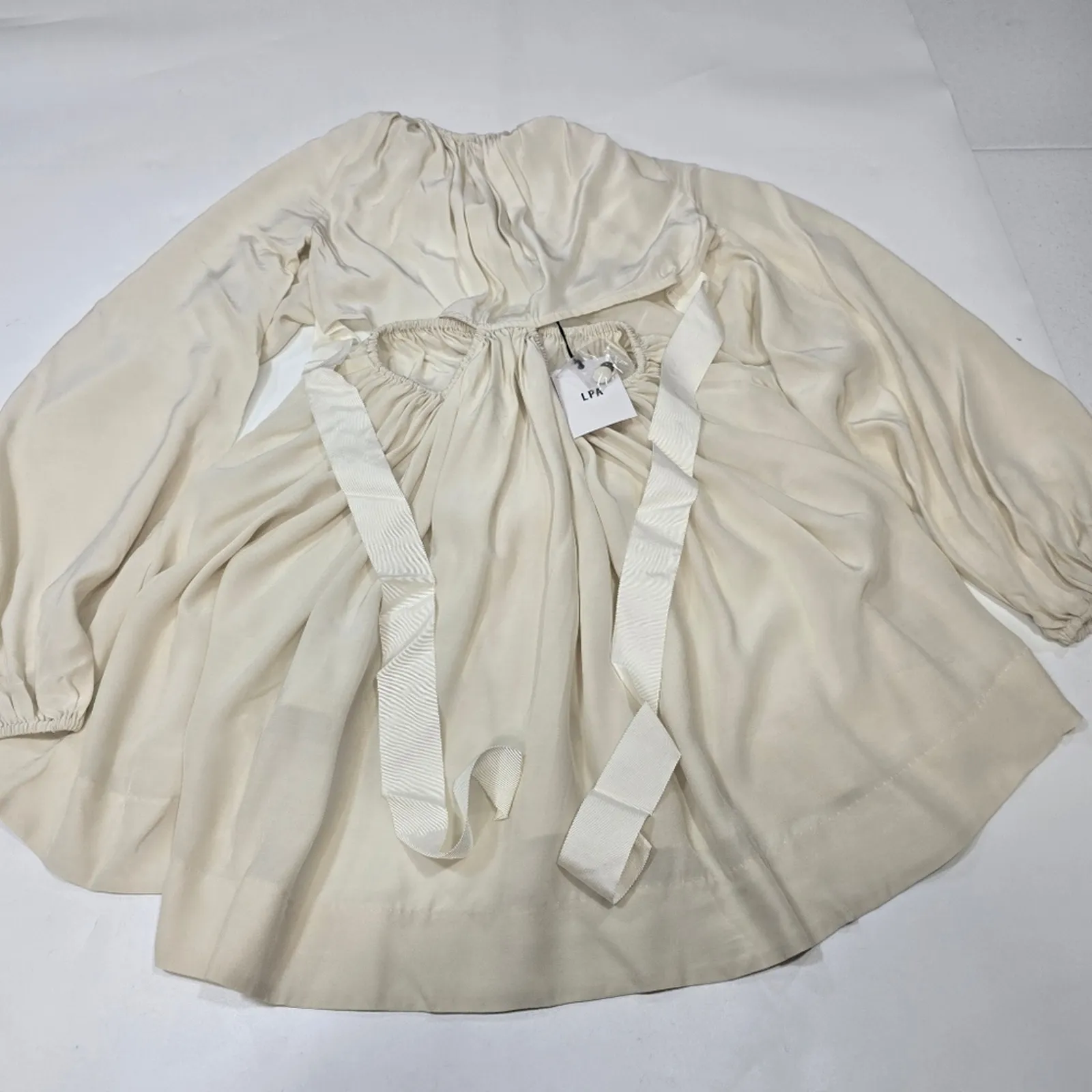 LPA Allard Dress in Ivory XXS - Image 3