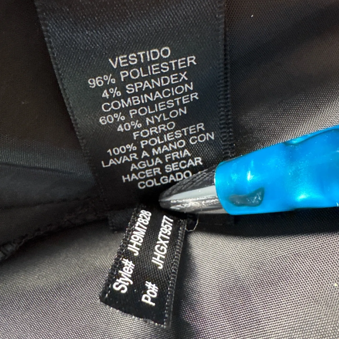 Jessica Howard‎ Evenings Black Fit & Flare Party Dress V-Neck Sleeveless 14 - Image 5