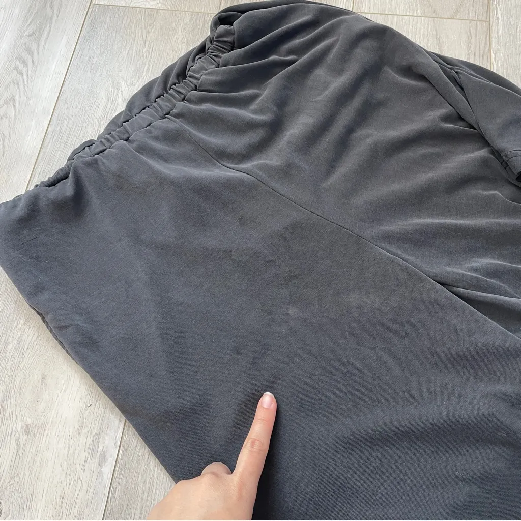 Azul Moussy Jumpsuit wide leg womens Gray small casual comfy minimalist lounge - Image 6