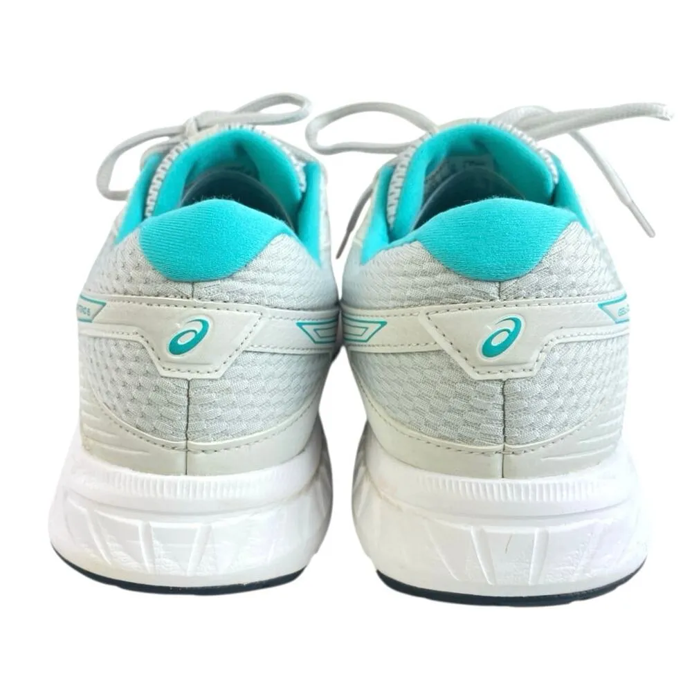 Asics Gel Contend 6 Women's White Blue Athletic Running Sneakers Shoes Size 10 - Image 3