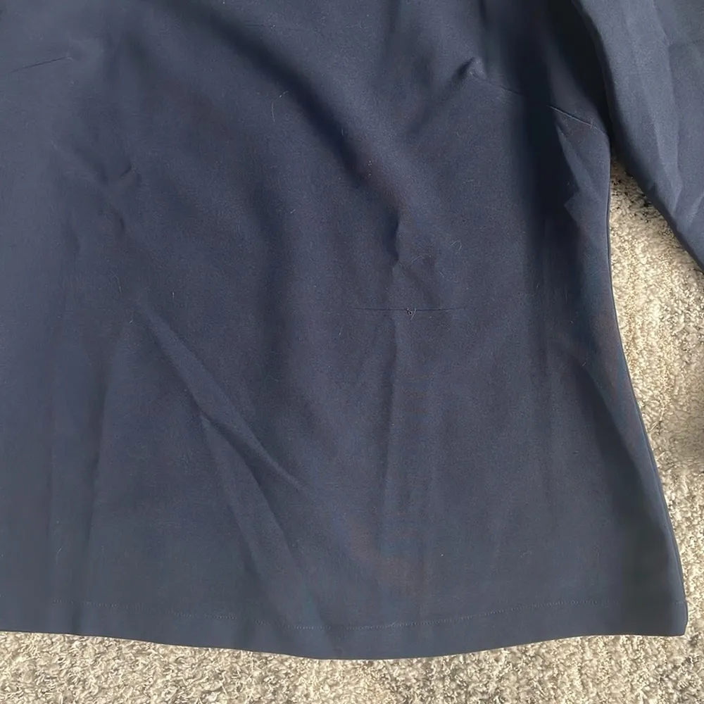 Sail to Sable Bell 3/4 Sleeve Navy Blue Top Size Medium - Image 6