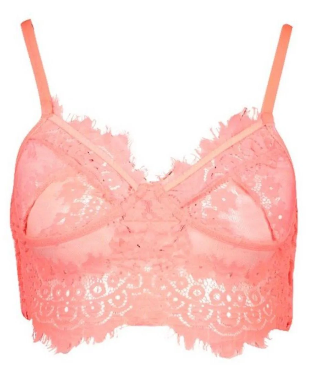 Boohoo Lace Crop - Image 2