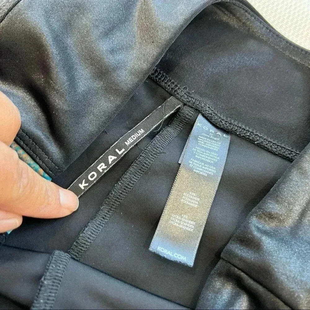 koral leggings size M - Image 10