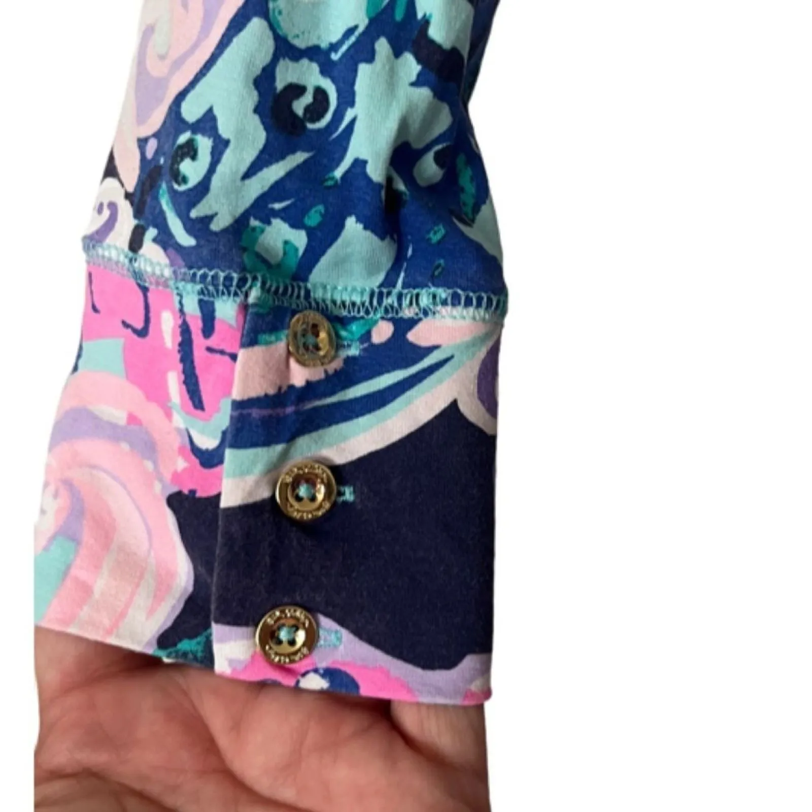 Lilly Pulitzer Sophie dress Size Small Pastel Multi Color Preppy Resort - Image 4