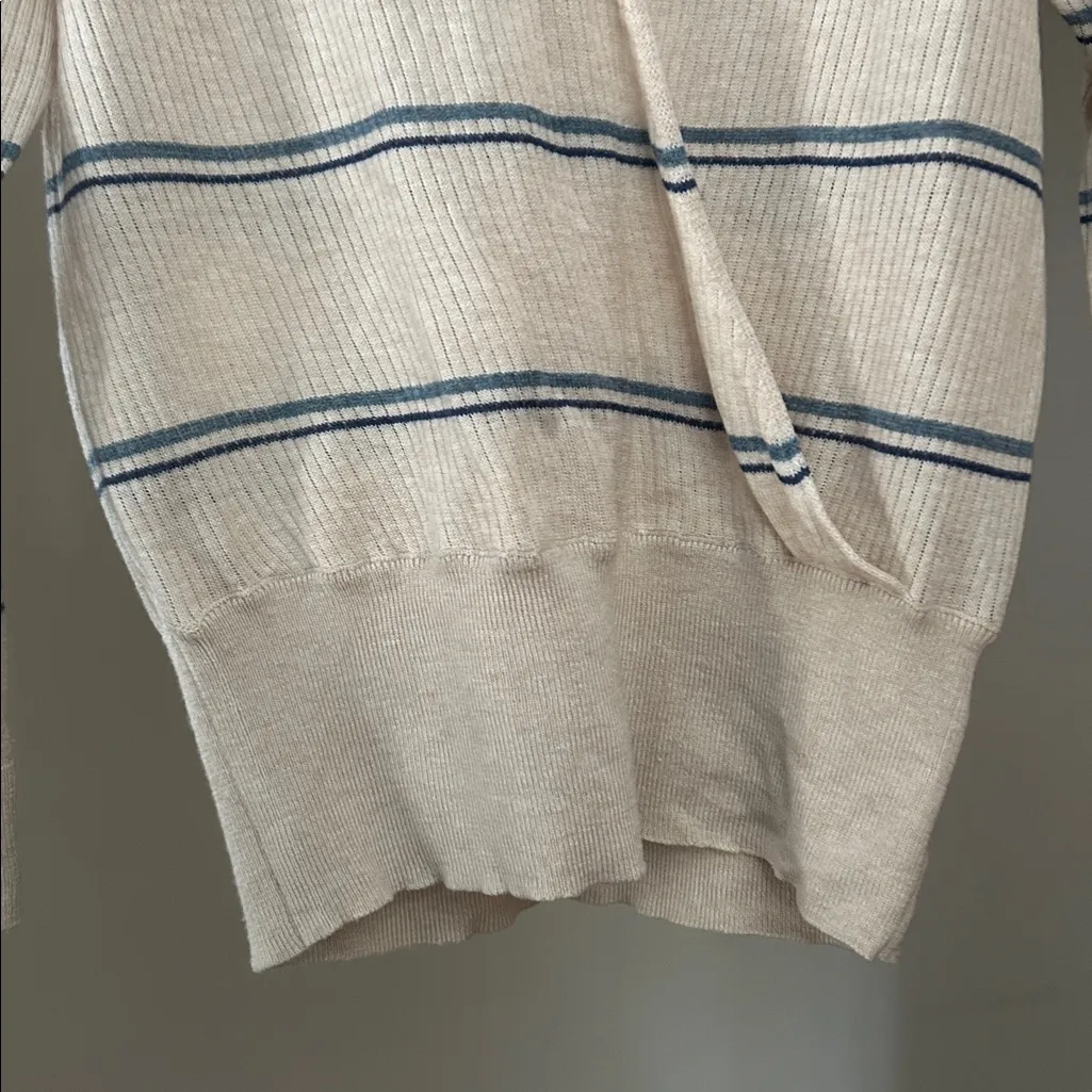 Heartloom Simona Top with Blue Stripes, Medium - Image 7