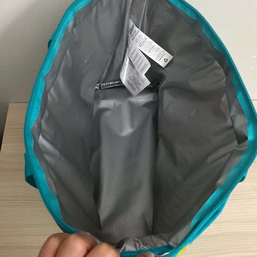 Disney Store Mickey Mouse green-striped insulated cooler tote - Image 8