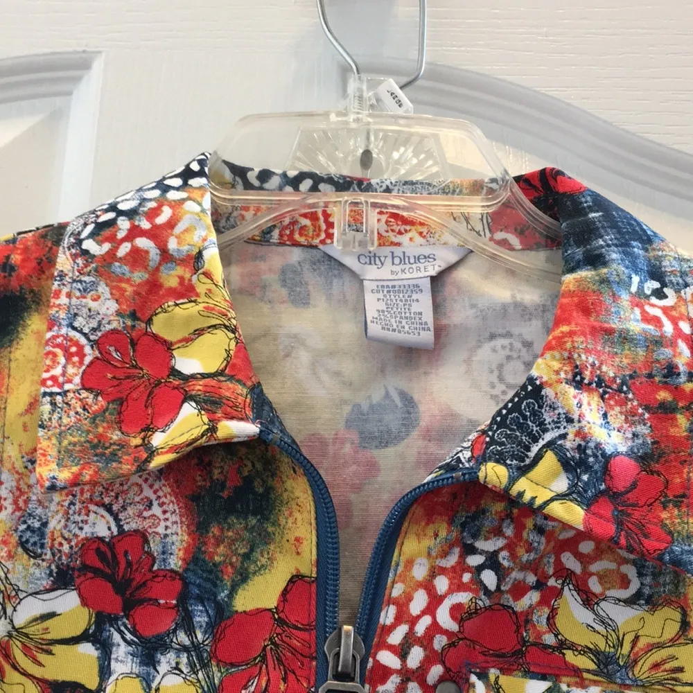 FINAL MARKDOWN Ladies city blues by Koret zip front jacket sp Size undefined - Image 5