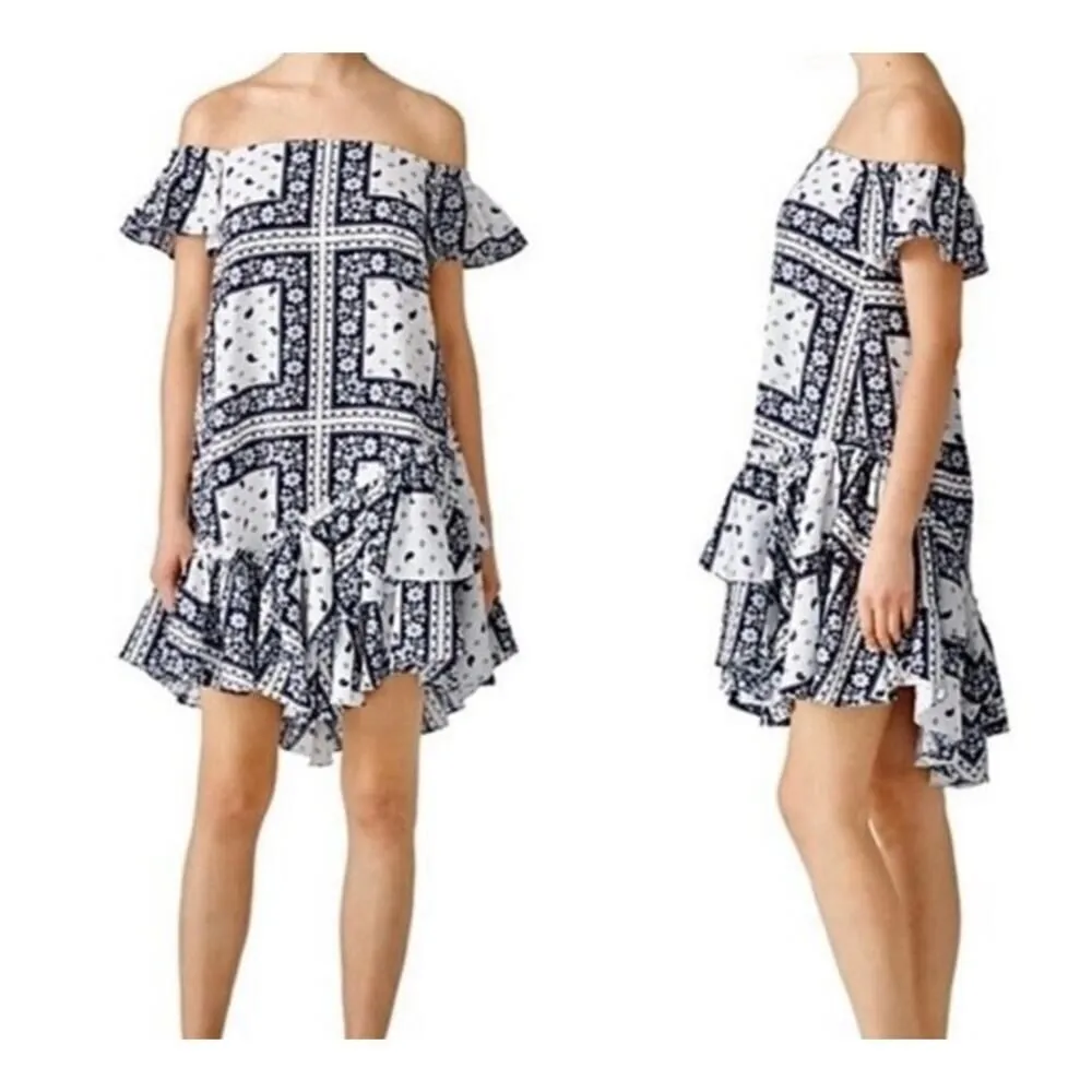 Cinq a Sept Minella Bandana Dress Sz. 6 - Image 2