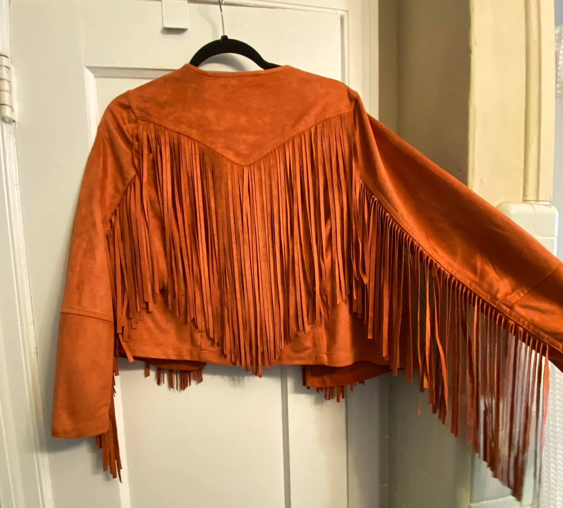 By Together Orange Fringe Jacket - Image 5