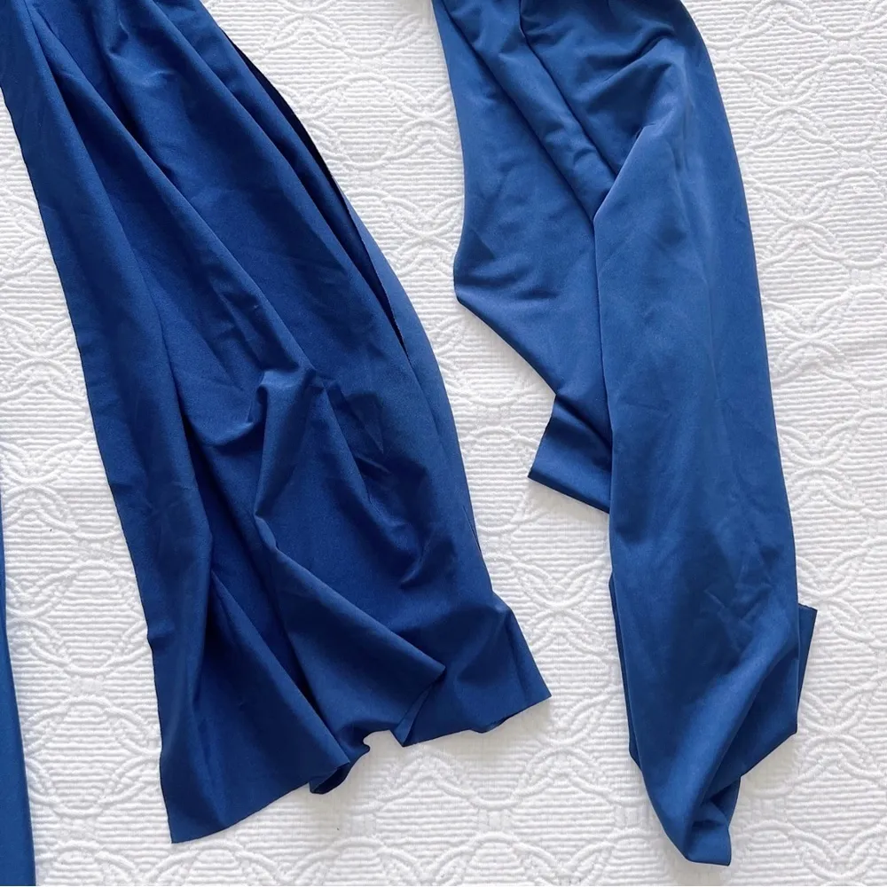 Lulu’s • Always Stunning Convertible Maxi Dress navy blue multi way bridesmaid - Image 7