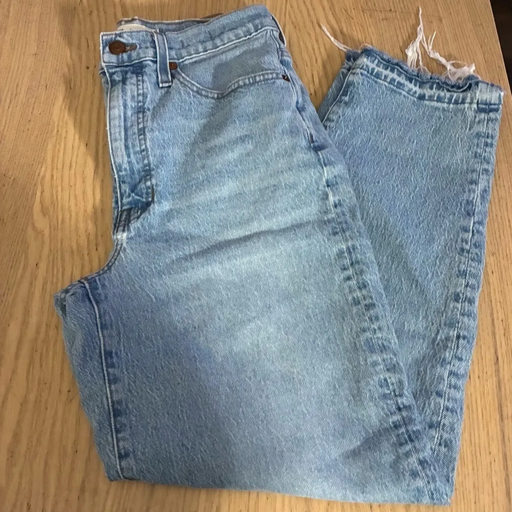 Madewell Women's Light Blue Ballon Jeans 26 - Image 4