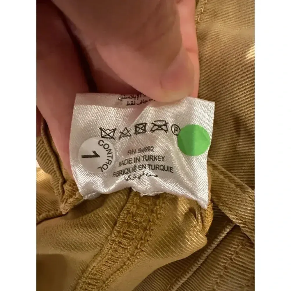 NWT Jonathan‎ Simkhai Sierra Twill Utility Shorts In Tan Size 0 - Image 5