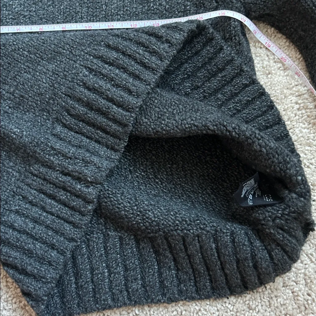 Cos Sweater with Ruffled Collar. XS - Image 6