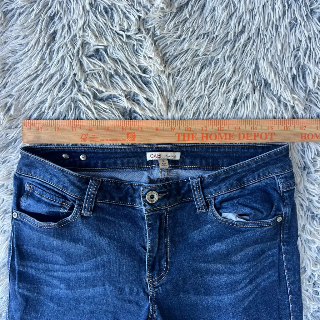 CAbi Deep Blue Skinny Jeans - Image 5