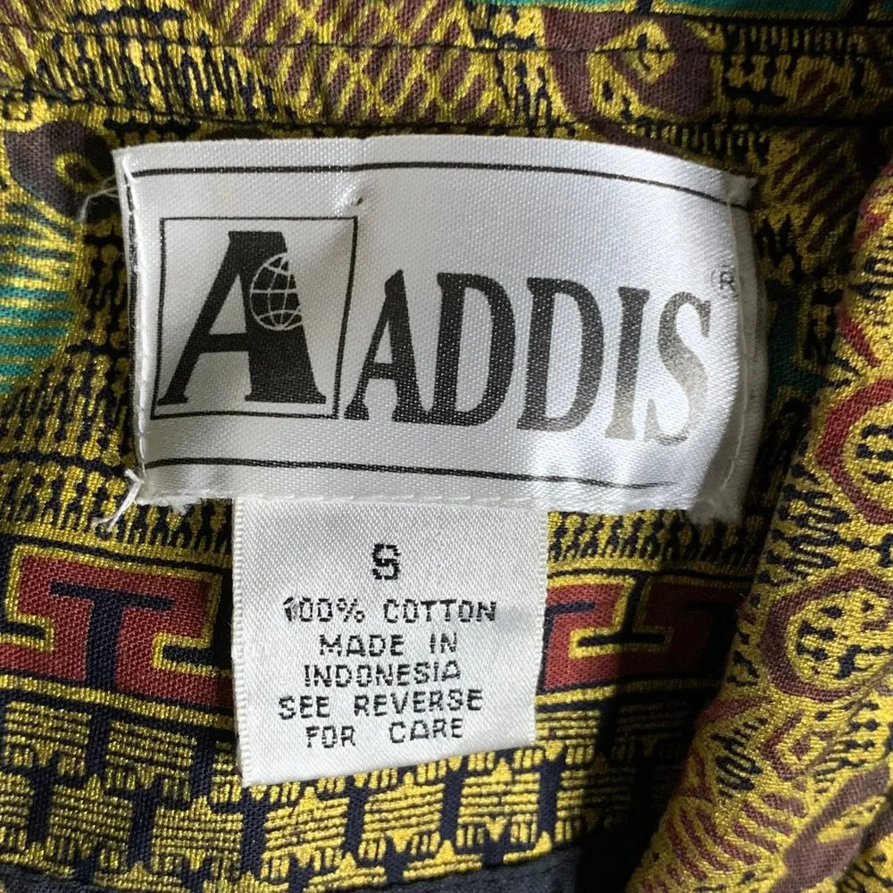 Vintage Addis Egyptian Beaded Bomber Jacket 39PE - Image 5
