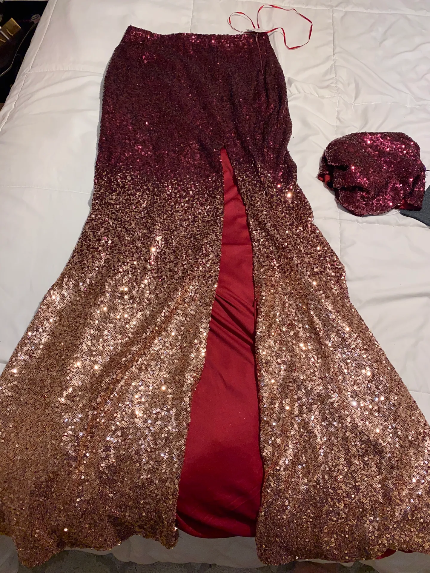 Sequin 2-piece Dress - Image 4