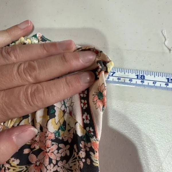 O'Neill Women’s Tank Floral Maxi Sundress Size Small‎ Byron Mixed Print Ruffles - Image 13