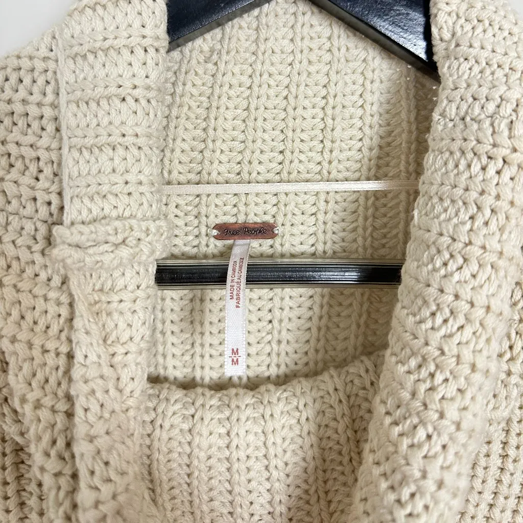 Free People  Swim Too Deep Turtleneck Sweater in Tea Size Medium - Image 7