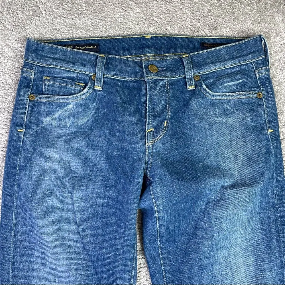 Citizens of Humanity Collete Jeans Women’s 29 Blue Bootcut Low Rise Dark Denim - Image 2