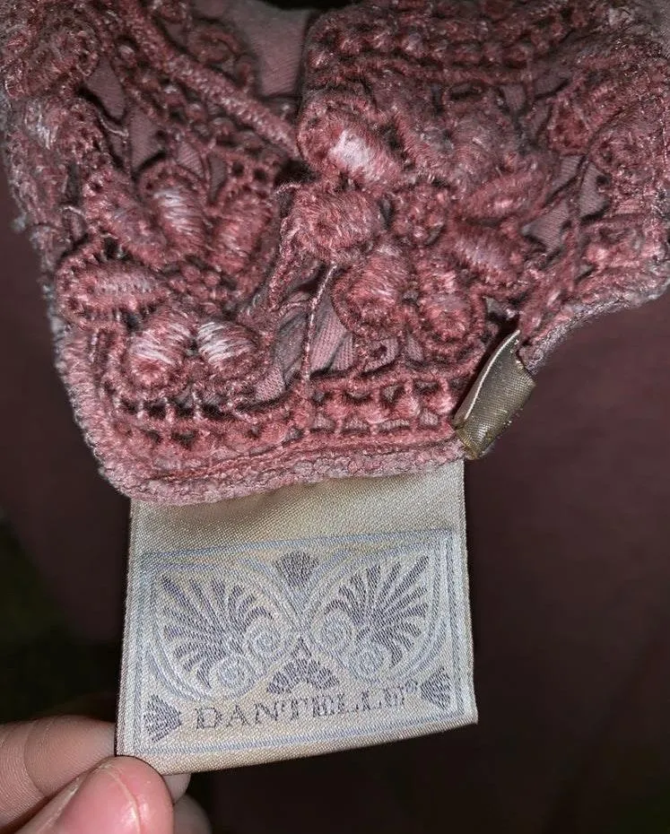 Dantelle Light Burgundy Top  - Image 2