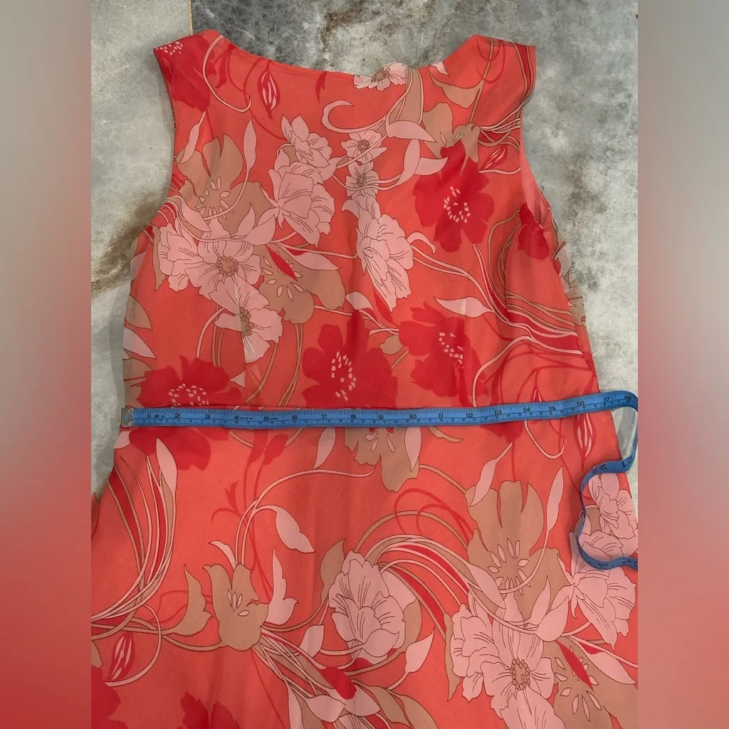 Merona Red Spaghetti Strap Sundress Midi - Image 6