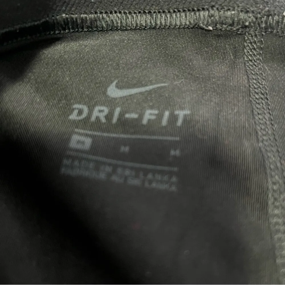 Nike Black and White Pro Leggings - Image 3