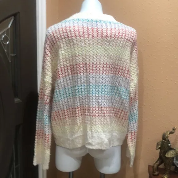 All in favor multiple color knit pullover sweater - Image 5