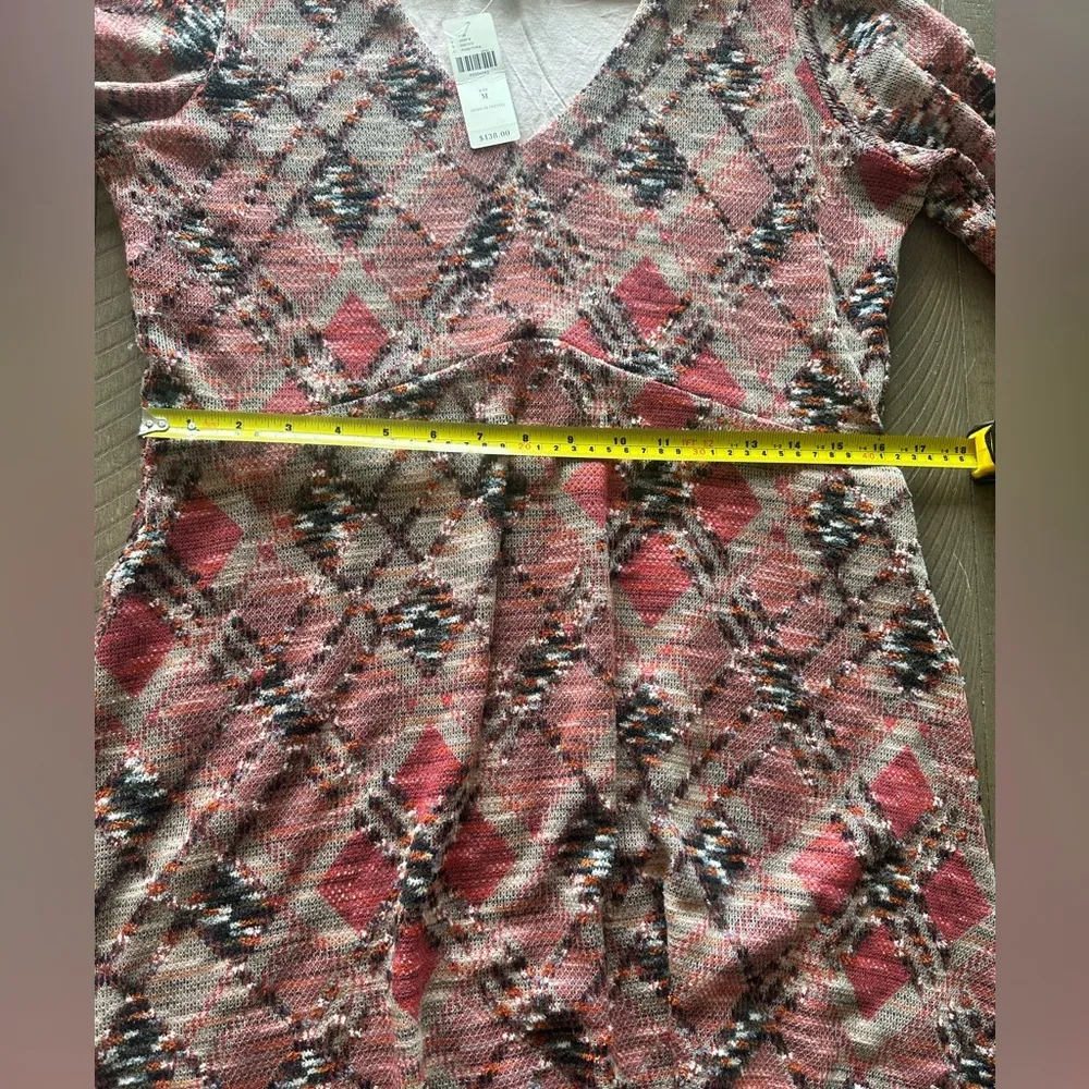 NWT Maeve Anthropologie Erina Knit Bell Sleeve Swing Dress size M​​ - Image 15