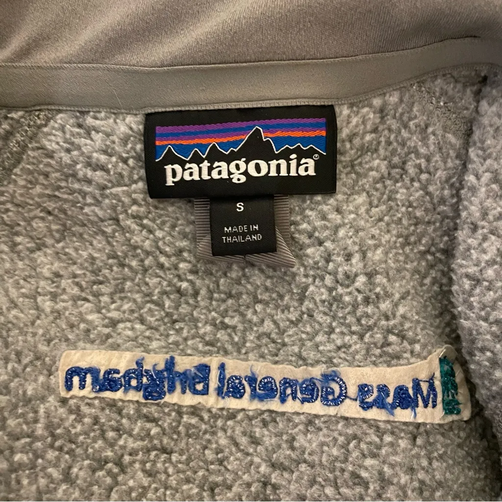 Patagonia  Better Sweater Quarter-Zip Fleece Pullover, Birch White, Size S, EUC - Image 8