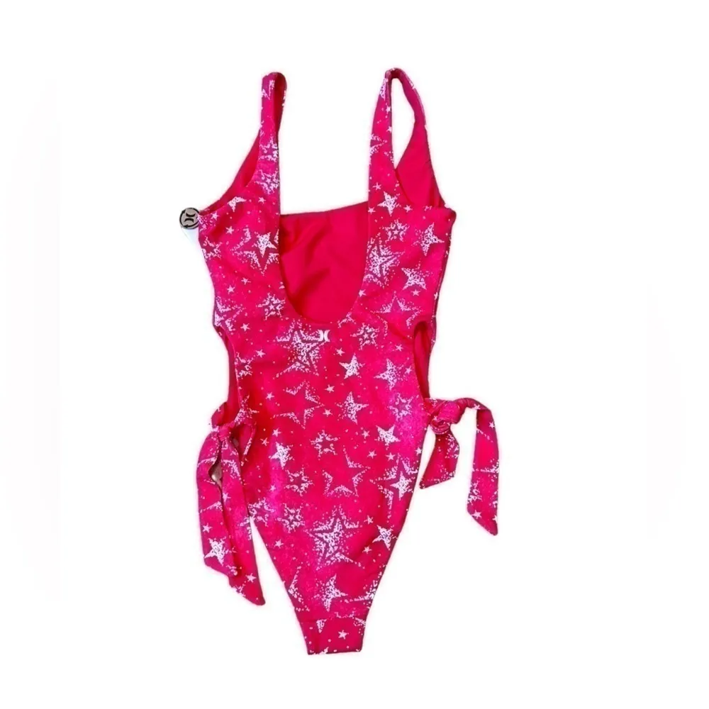 #62 NWT Hurley Star Struck Cheeky One Piece Swimsuit in Red Pepper - Image 7
