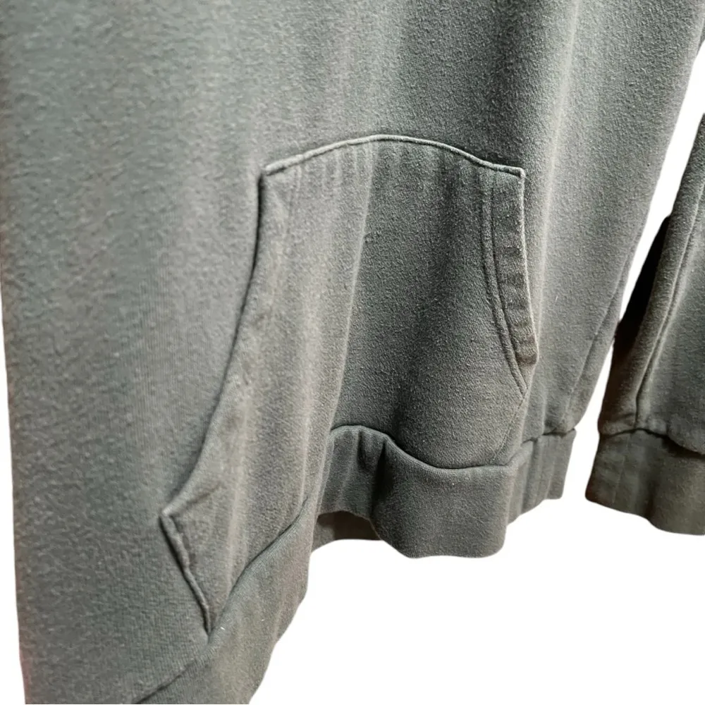 Women’s Medium Green Bay Packers V-Neck Majestic Hoodie Sweatshirt - Image 3